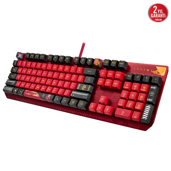 Asus Rog Strix Scope Rx Eva 02 Edition Rx Red Switch Rgb Kablolu Turkce Mekanik Gaming Klavye 3