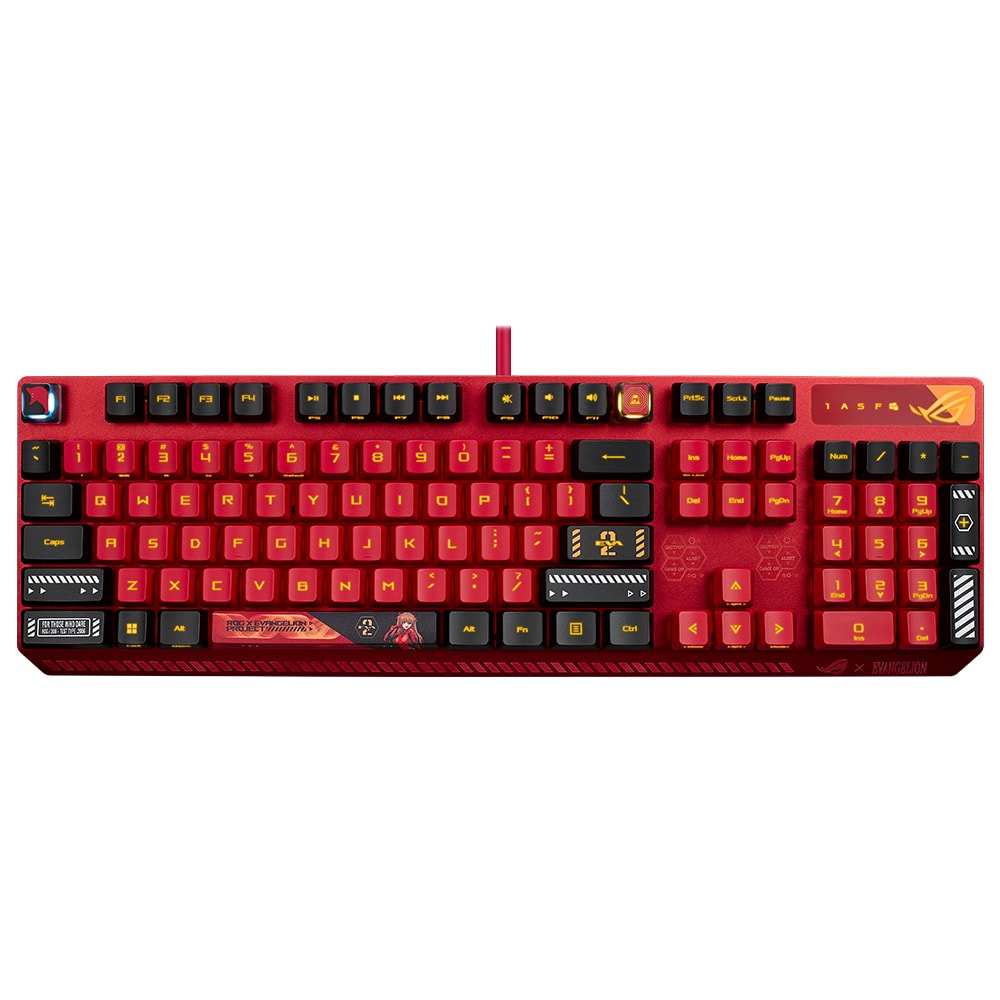 Asus Rog Strix Scope Rx Eva 02 Edition Rx Red Switch Rgb Kablolu Turkce Mekanik Gaming Klavye