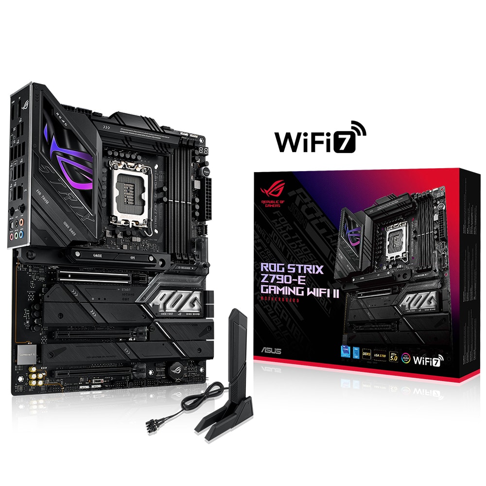 Asus Rog Strix Z790 E Gaming Wifi 8000mhz Oc Ddr5 Soket 1700 M 2 Hdmi Dp Atx Anakart 1