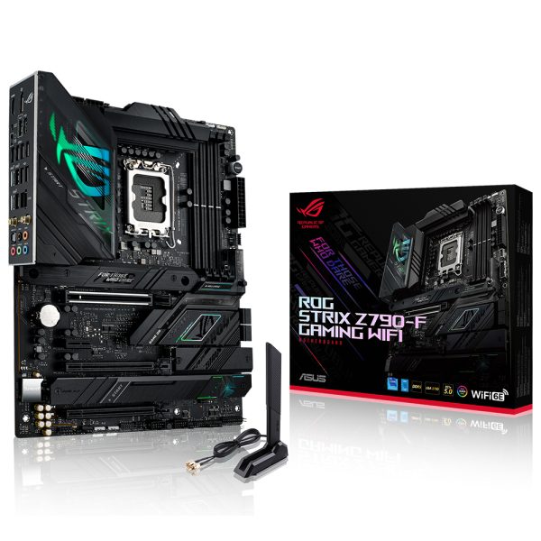 Asus Rog Strix Z790 F Gaming Wifi Ii 8000mhz Oc Ddr5 Soket 1700 M 2 Hdmi Dp Atx Anakart 1