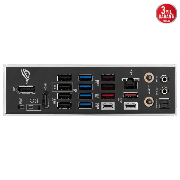 Asus Rog Strix Z790 F Gaming Wifi Ii 8000mhz Oc Ddr5 Soket 1700 M 2 Hdmi Dp Atx Anakart 7