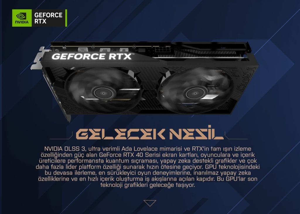 Galax 1 Click Oc Geforce Rtx 4060 Ti 8gb Gddr6 128 Bit Dlss 3 Ekran Karti 46isl8md8coc 2 Yil Birebir Degisim Garantili H2