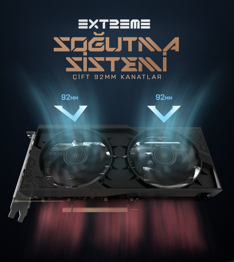 Galax 1 Click Oc Geforce Rtx 4060 Ti 8gb Gddr6 128 Bit Dlss 3 Ekran Karti 46isl8md8coc 2 Yil Birebir Degisim Garantili H5