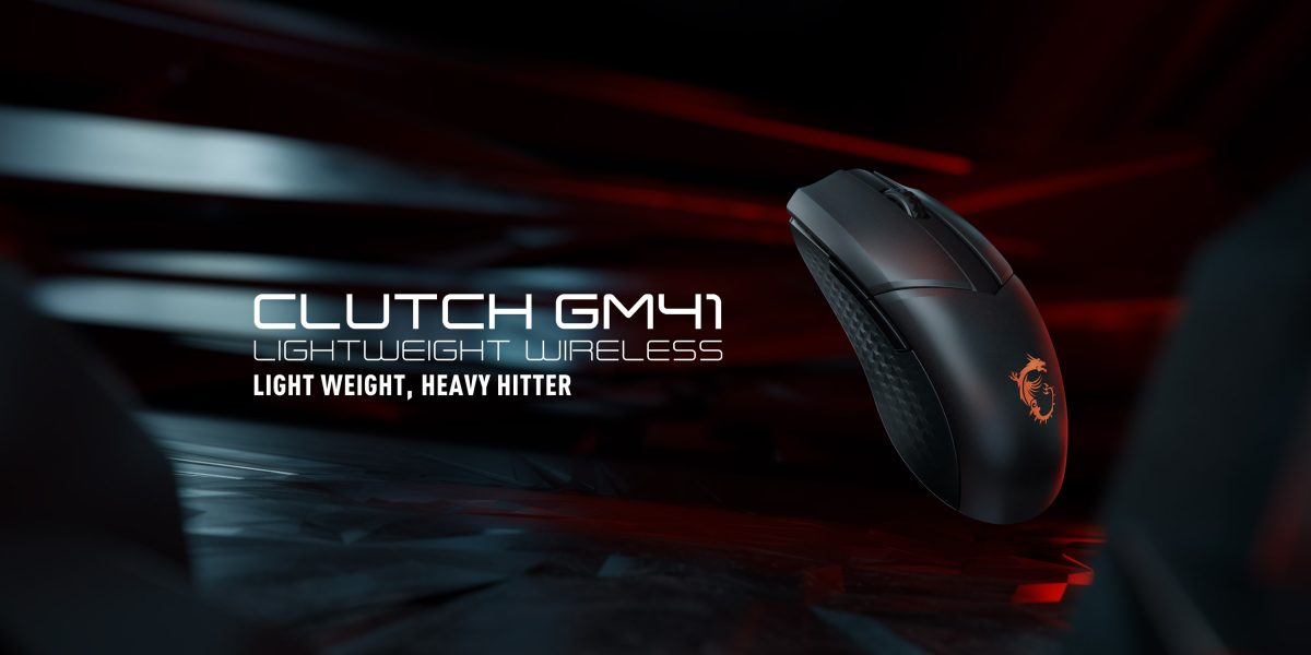 MSI Clutch GM41 Lightweight Wireless Mouse a1