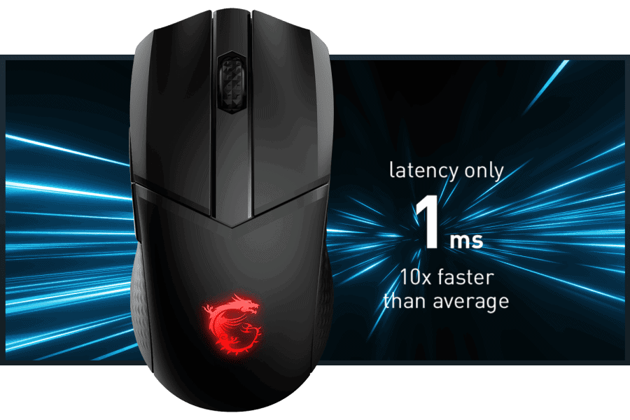 MSI Clutch GM41 Lightweight Wireless Mouse a4