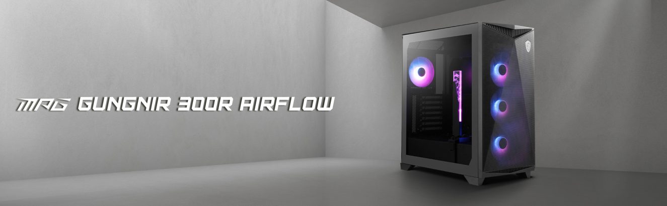 MSI GUNGNIR 300R ARGB Airflow Kasa a1