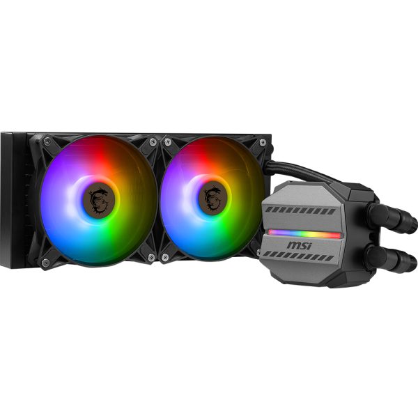 Msi Mag Coreliquid M240 Argb 240mm Intel Amd Uyumlu Sivi Sogutucu 3