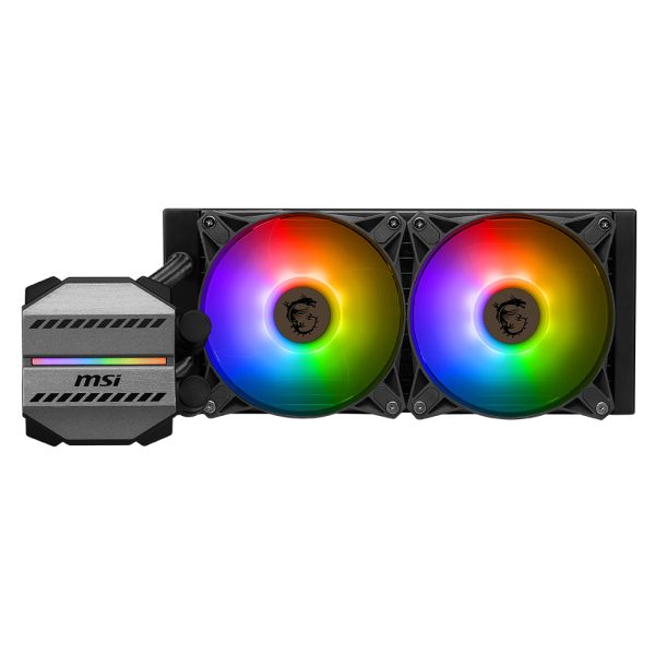 Msi Mag Coreliquid M240 Argb 240mm Intel Amd Uyumlu Sivi Sogutucu 4