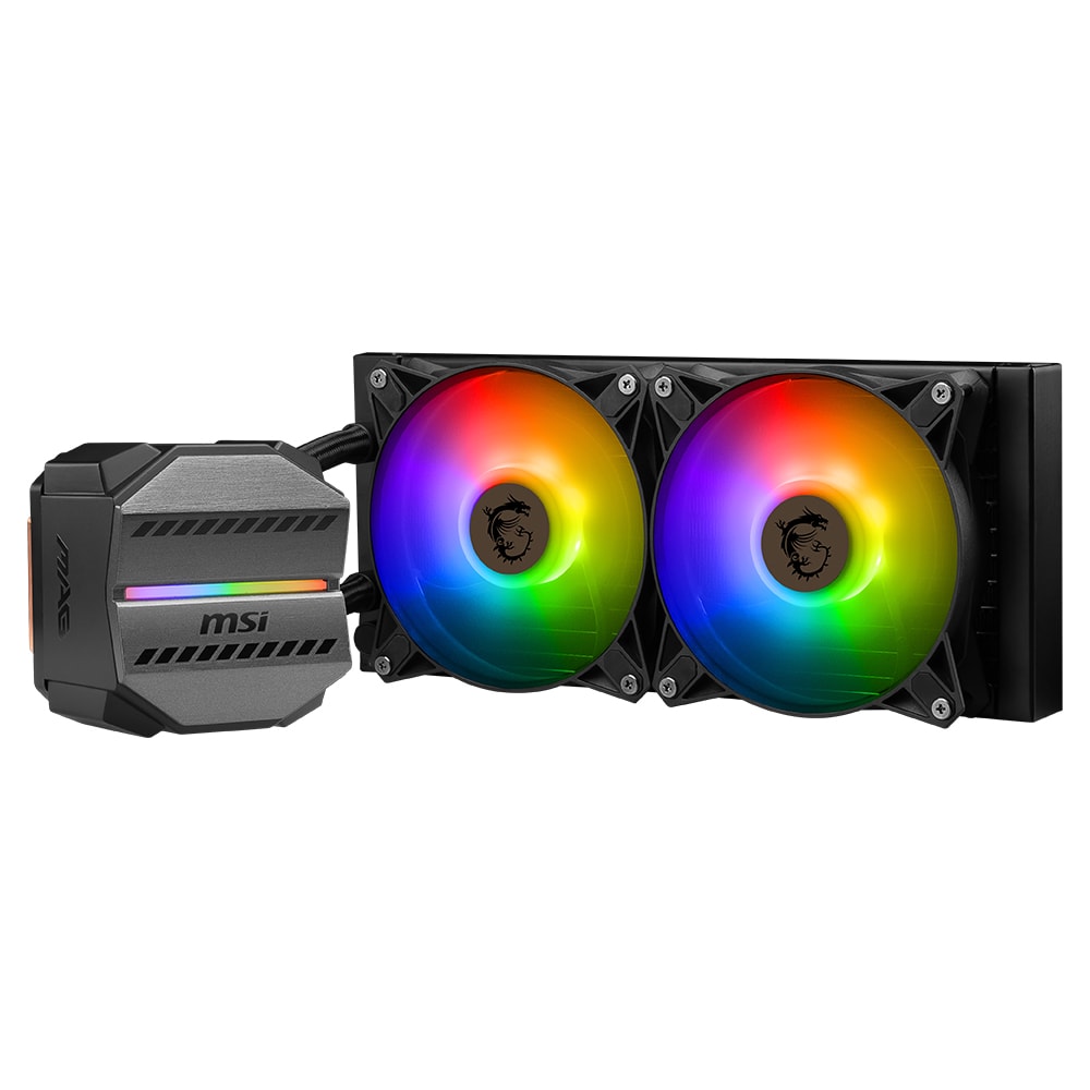 Msi Mag Coreliquid M240 Argb 240mm Intel Amd Uyumlu Sivi Sogutucu