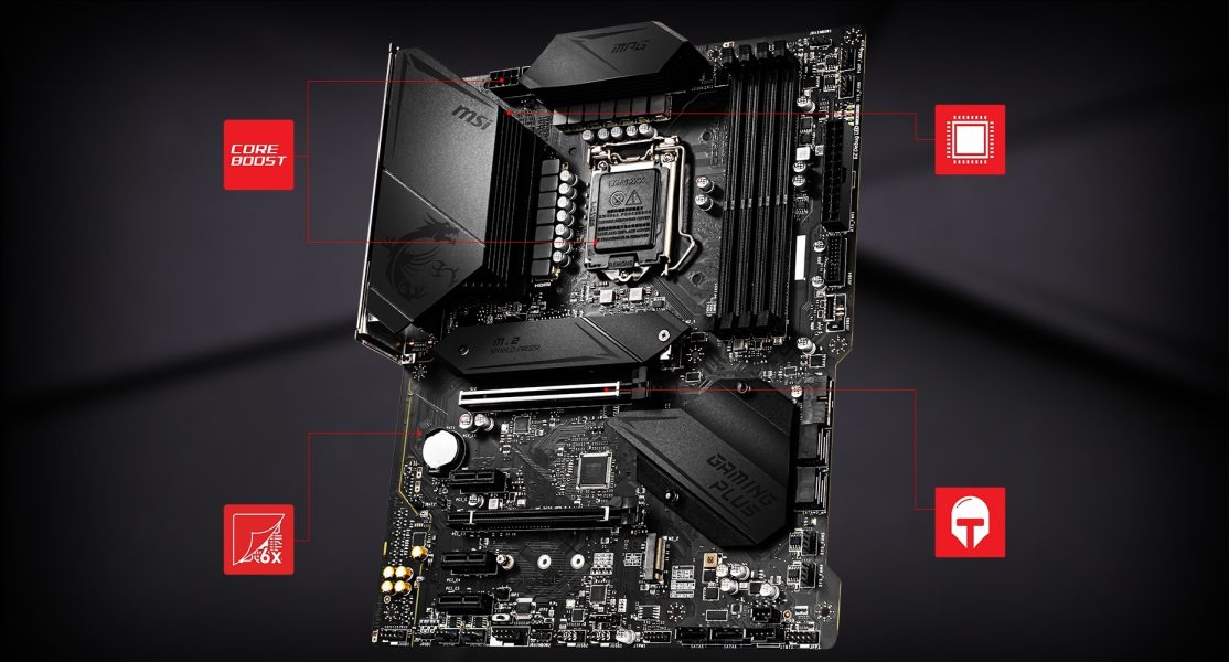 MSI MPG Z490 GAMING PLUS CORNERSTONE overview