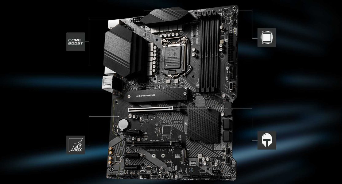 MSI Z490-A PRO CORNERSTONE overview