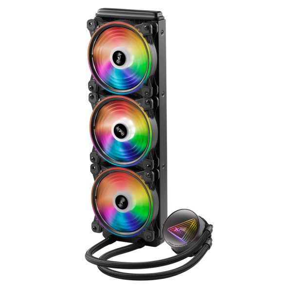 Xpg Levante X 360 Argb 360mm Intel Amd Uyumlu Sivi Sogutucu Levantex360 Bkcww 1