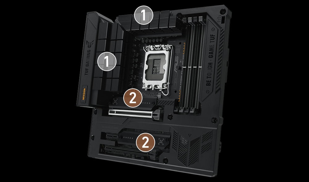 TUF GAMING B760M-BTF WIFI ASUS TUF Gaming B760M-BTF WiFi Anakart a11