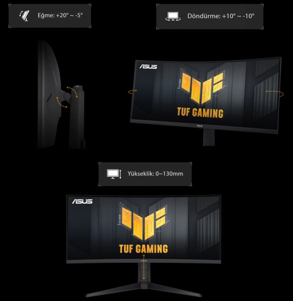 TUF Gaming VG34VQL3A ASUS TUF Gaming VG34VQL3A Gaming Monitör a15