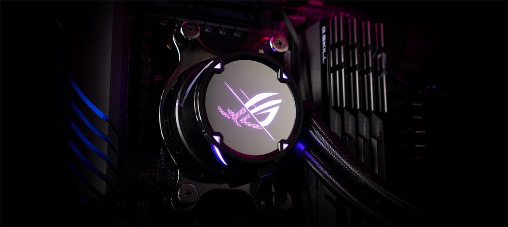 ROG STRIX LC II 360 Asus Rog Strix LC II 360 Aura V2 RGB Sıvı Soğutucu a2