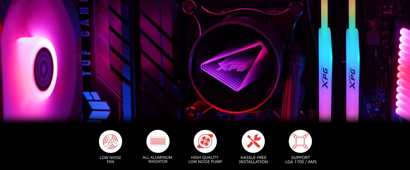 XPG Levante X 240 ARGB Sıvı Soğutucu a2