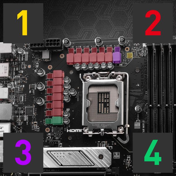 MSI MAG B760M Mortar WiFi II Anakart a3