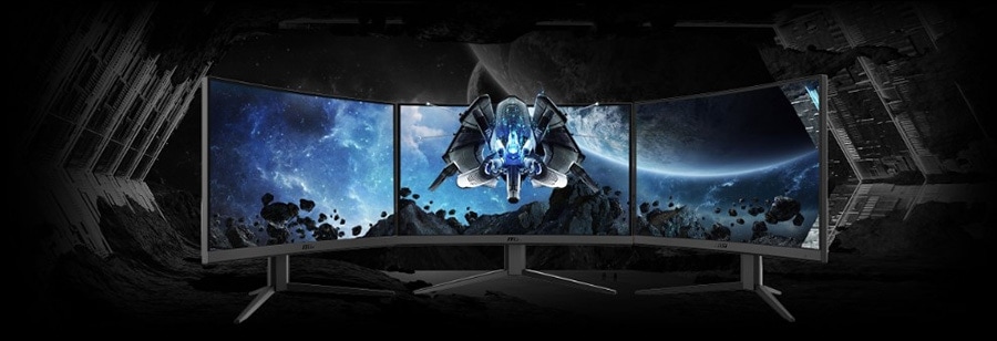 MSI G24C4 E2 23.6 inç 180Hz 1Ms Curved Adaptive Sync Full HD VA Gaming Monitör