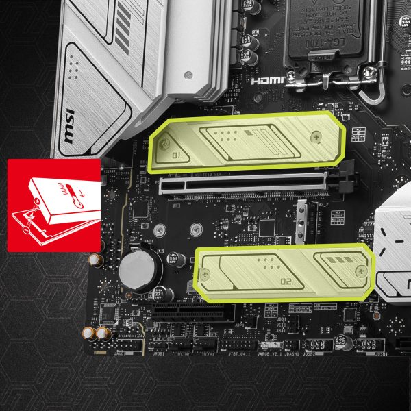 MSI MAG B760M Mortar WiFi II Anakart a8
