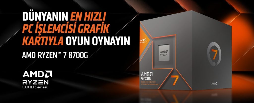 Amd Ryzen 7 8700g 5 1ghz 16mb Onbellek 8 Cekirdek Am5 Islemci H