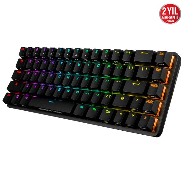 Asus Rog Falchion Nx Red Switch Rgb Kablosuz Turkce Mekanik Gaming Klavye 1