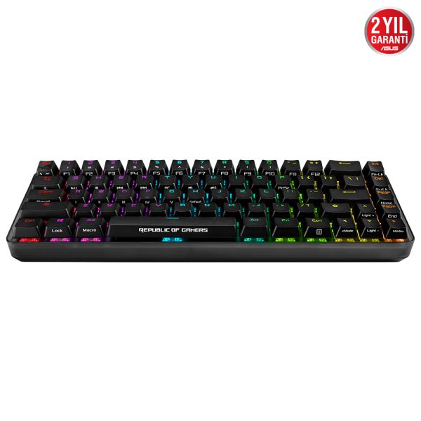 Asus Rog Falchion Nx Red Switch Rgb Kablosuz Turkce Mekanik Gaming Klavye 4