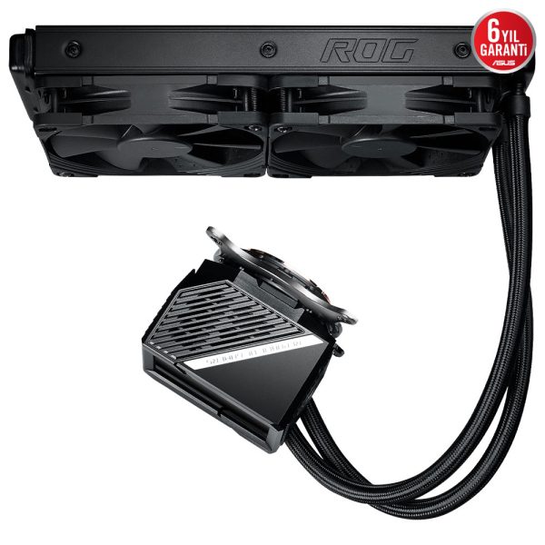 Asus Rog Ryujin Ii 240 V2 Rgb 240mm Intel Amd Uyumlu Islemci Sivi Sogutucu 2