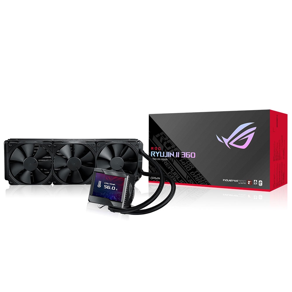 Asus Rog Ryujin Ii 360 Rgb 360mm Intel Amd Uyumlu Islemci Sivi Sogutucu