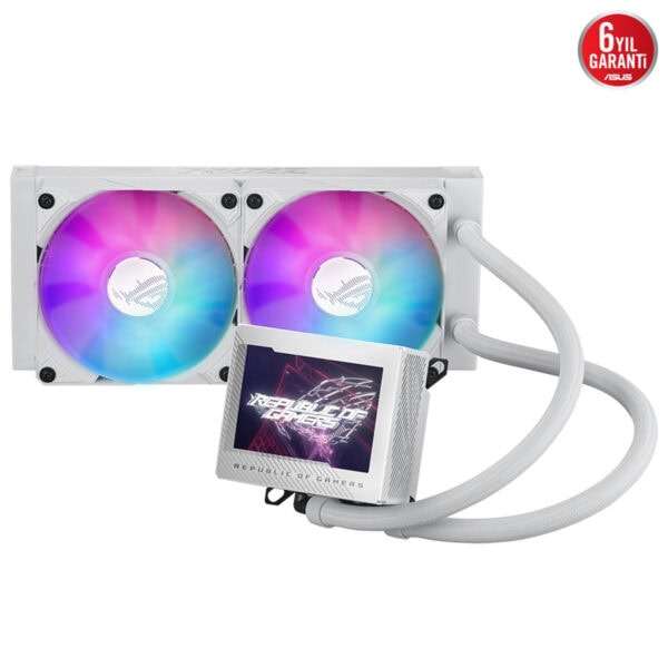Asus Rog Ryujin Iii 240 Argb 240mm Intel Amd Uyumlu Beyaz İşlemci Sıvı Soğutucu 4