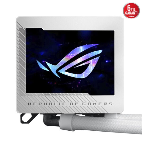 Asus Rog Ryujin Iii 240 Argb 240mm Intel Amd Uyumlu Beyaz İşlemci Sıvı Soğutucu 5
