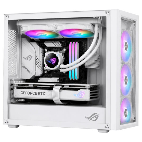 Asus Rog Strix Lc Ii 240 Argb V3 240mm Intel Amd Uyumlu Beyaz Islemci Sivi Sogutucu T2