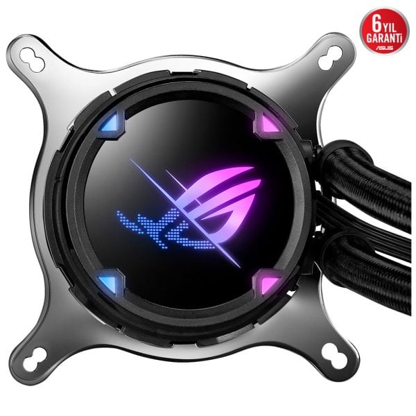 Asus Rog Strix Lc Ii 240 V2 Argb 240mm Intel Amd Uyumlu Islemci Sivi Sogutucu 1