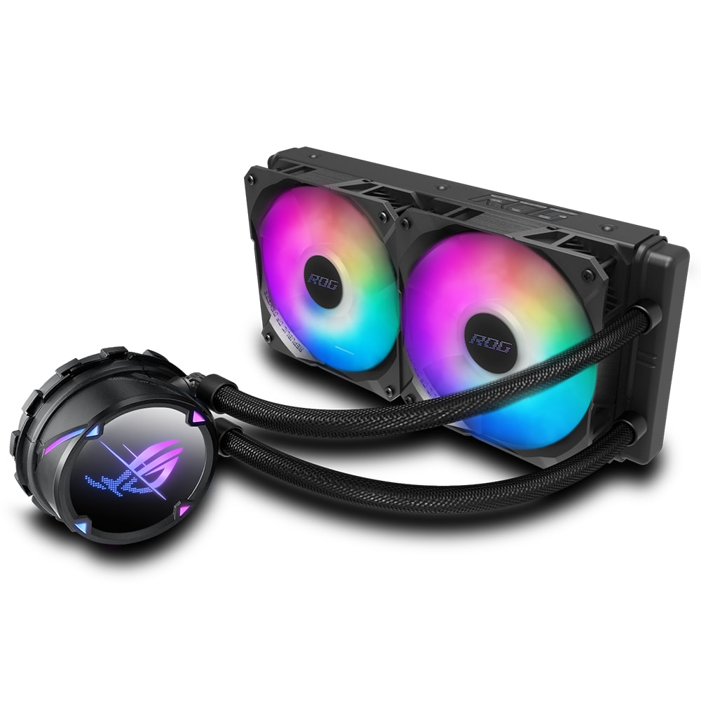 Asus Rog Strix Lc Ii 240 V2 Argb 240mm Intel Amd Uyumlu Islemci Sivi Sogutucu