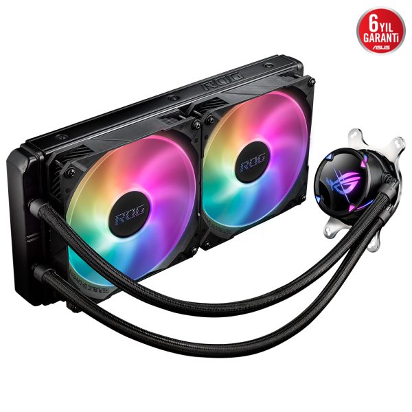 Asus Rog Strix Lc Ii 280 Argb V2 280mm Islemci Sivi Sogutucu 1