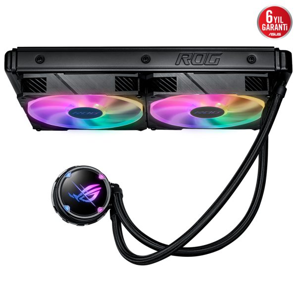Asus Rog Strix Lc Ii 280 Argb V2 280mm Islemci Sivi Sogutucu 2