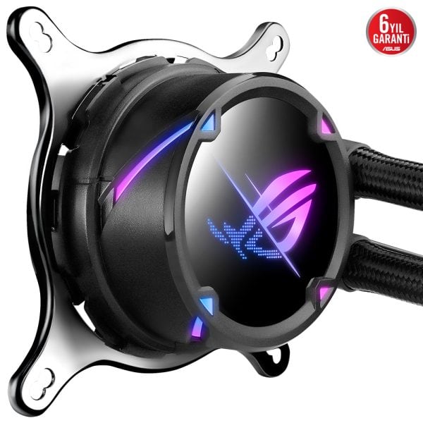 Asus Rog Strix Lc Ii 360 Aura V2 Argb 360mm Islemci Sivi Sogutucu 2