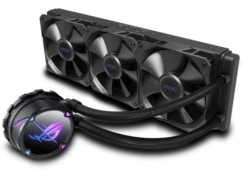 ROG STRIX LC II 360 Asus Rog Strix LC II 360 Aura V2 RGB Sıvı Soğutucu a1