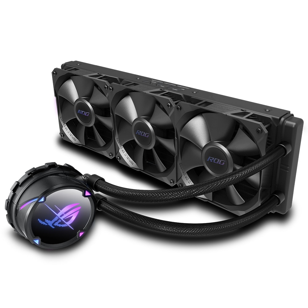Asus Rog Strix Lc Ii 360 Aura V2 Argb 360mm Islemci Sivi Sogutucu