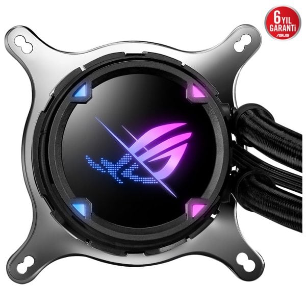 Asus Rog Strix Lc Ii 360 V2 Argb 360mm Islemci Sivi Sogutucu 1