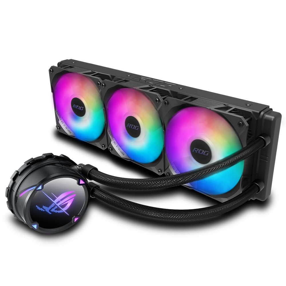 Asus Rog Strix Lc Ii 360 V2 Argb 360mm Islemci Sivi Sogutucu