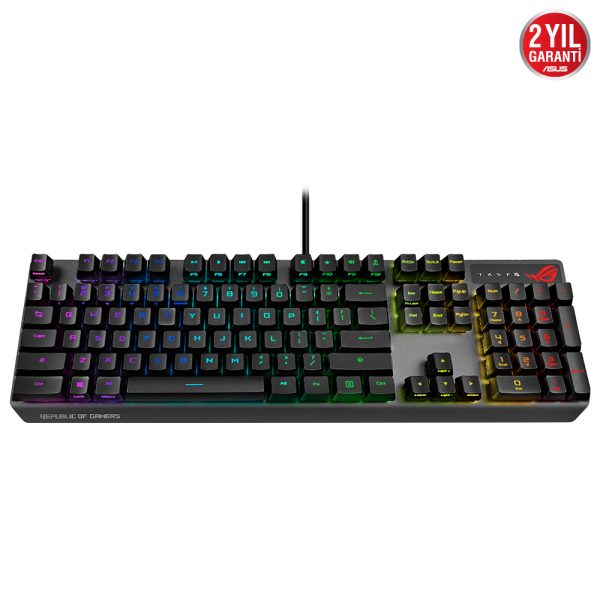 Asus Rog Strix Scope Rx Blue Switch Ip57 Su Gecirmez Ve Toza Dayanikli Turkce Optik Mekanik Gaming Klavye 4