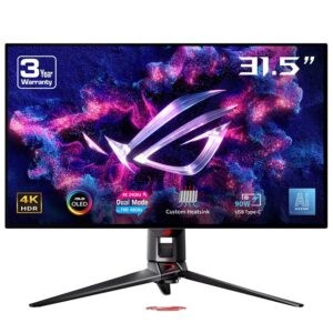 Asus Rog Swift Oled Pg32ucdp 32 Inc 480hz 0 03ms 4k Full Hd G Sync Woled Gaming Monitor 1