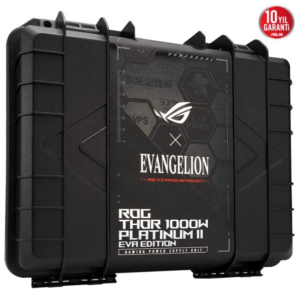 Asus Rog Thor 1000w Platinum Ii Eva Edition 1000w 80 Platinum Full Moduler 135mm Fanli Guc Kaynagi 14