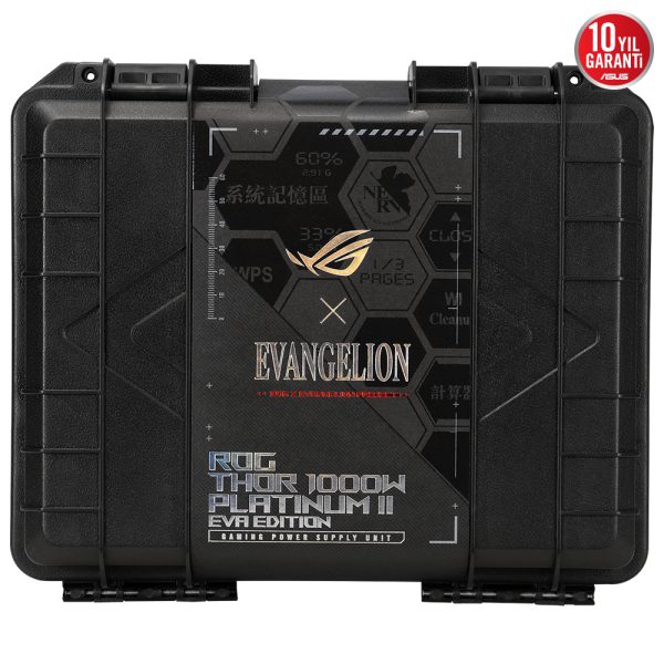 Asus Rog Thor 1000w Platinum Ii Eva Edition 1000w 80 Platinum Full Moduler 135mm Fanli Guc Kaynagi 18