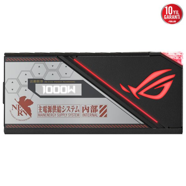 Asus Rog Thor 1000w Platinum Ii Eva Edition 1000w 80 Platinum Full Moduler 135mm Fanli Guc Kaynagi 5