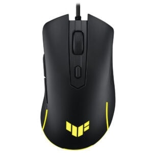 Yüksek performanslı oyun faresinin yakın çekim resmi, ergonomik tasarımı ve RGB aydınlatmalarıyla gaming ve e-spor tutkunları için ideal. Ayrıca hassasiyeti ve dayanıklılığıyla öne çıkıyor.