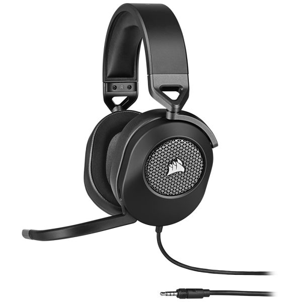 Corsair Hs65 Surround Dolby Audio 7 1 Siyah Kablolu Gaming Kulaklik 1