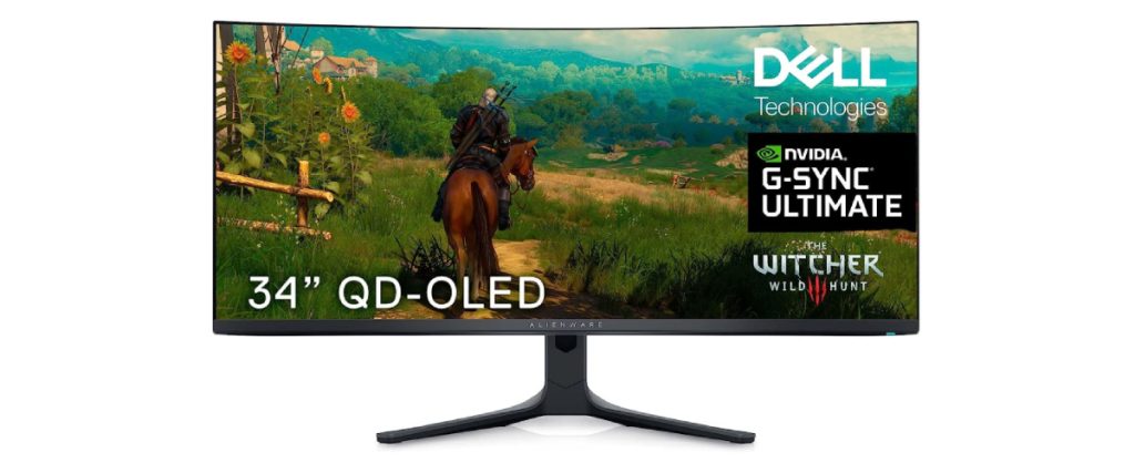 Dell Alienware Aw3423dwf 34 Inc 165 Hz 0 1ms Wqhd Adaptive Sync Oled Kavisli Gaming Monitor H2