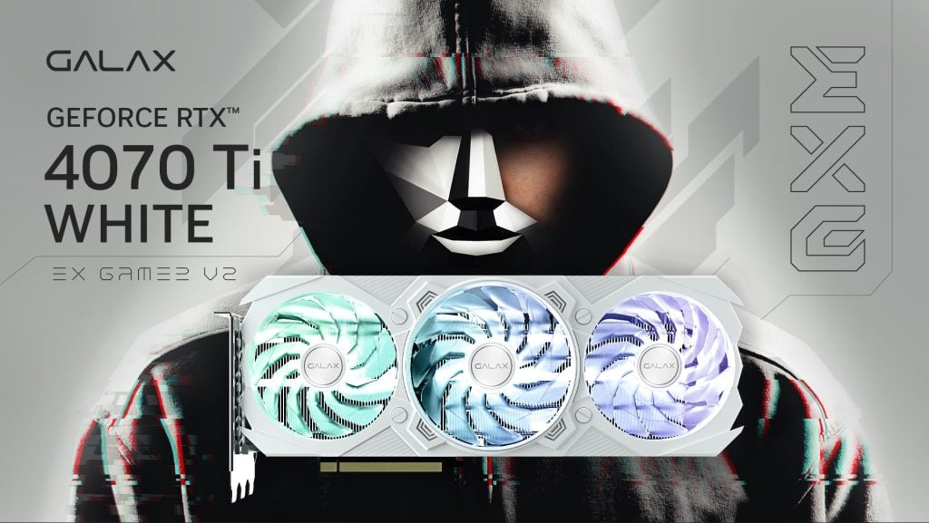 Galax Ex Gamer White 1 Click Oc V2 Rtx 4070 Ti 12gb Gddr6x 192 Bit Dlss 3 Ekran Karti 47iom7md9bdw 2 Yil Birebir Degisim Garantili H