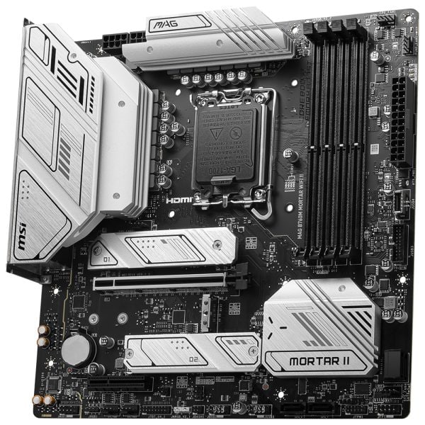 Msi Mag B760m Mortar Wifi Ii 7800mhz Oc Ddr5 Soket 1700 M 2 Hdmi Dp Matx Anakart 2